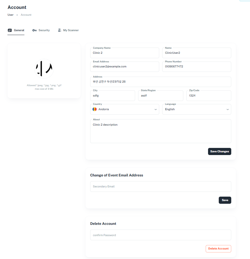 Account & Profile image 1
